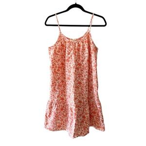 UNIVERSAL THREAD Orange Floral Mini Dress Small